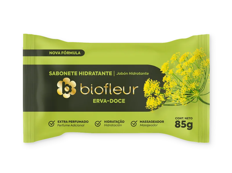 JABÓN TOCADOR BIOFLEUR ERVA DOCE 85g