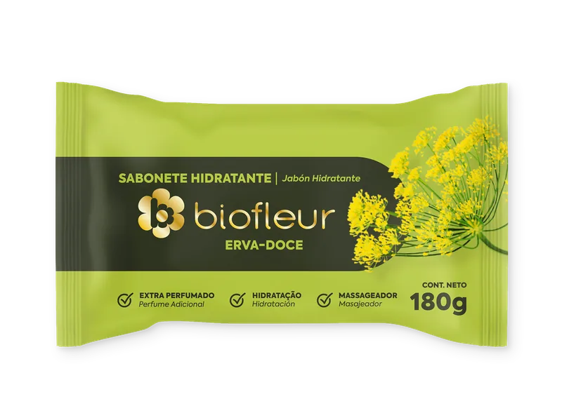 JABÓN TOCADOR BIOFLEUR ERVA DOCE 180g