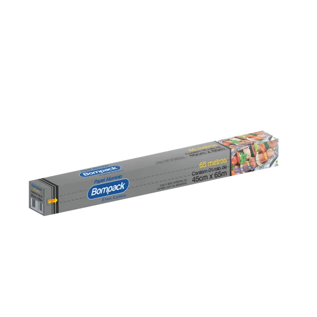 PAPEL ALUMINIO BOMPACK 45X65