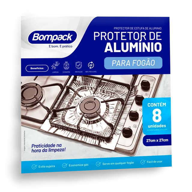 PROTECTOR HORNALLA 27x27CM 8 UNIDADES
