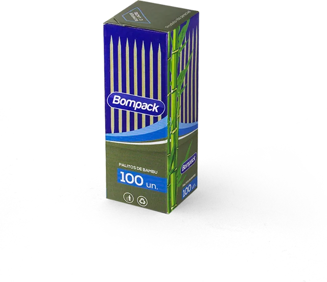 PALITO BOMPACK BAMBU C/100 BANDEJA C/96