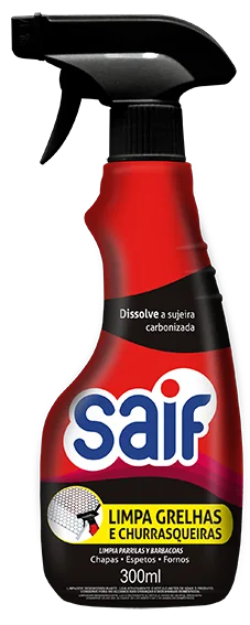 LIMPIA PARRILLAS SAIF GATILLO 300ML