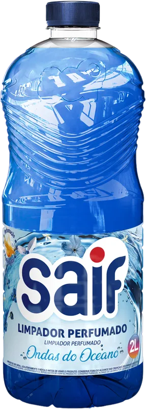 LIMPIADOR PERFUMADO ONDAS DE OCÉANO SAIF 2 LITROS