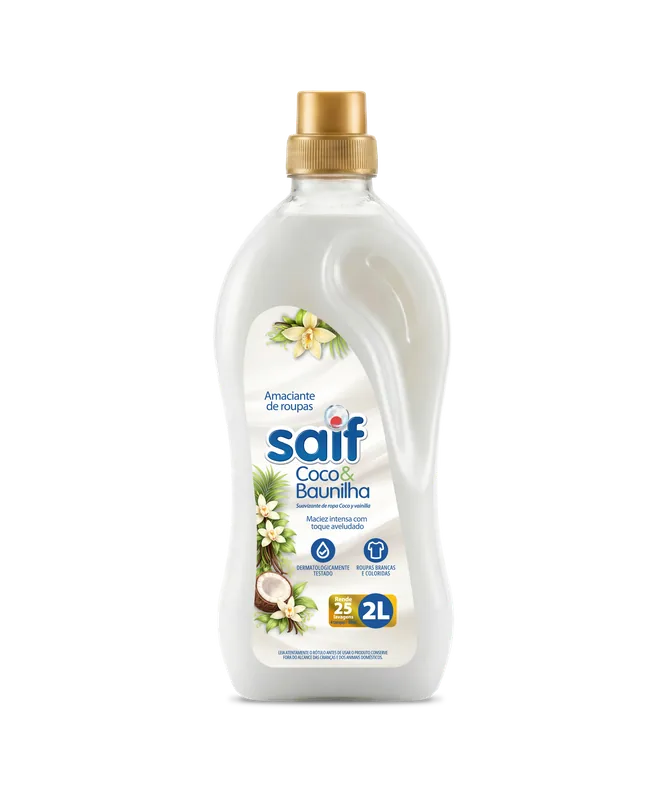 SUAVIZANTE SAIF 2LT COCO Y VAINILLA