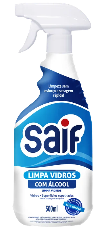 LIMPIA VIDRIOS SAIF GATILLO 500ML