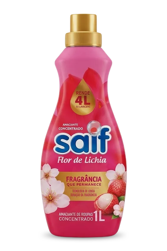 SUAVIZANTE CONCENTRADO SAIF 1LT FLOR DE LICHIA