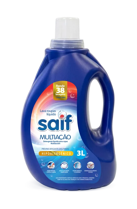 JABÓN LAVARROPAS SAIF 3LT MULTIACCIÓN