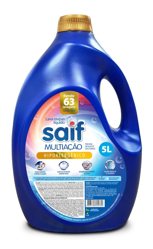 JABÓN LAVARROPAS SAIF 5LT MULTIACCIÓN